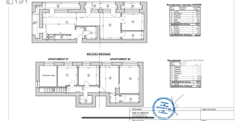 Loft 5 camere, 180 mp, Aviatiei, Promenada Mall
